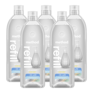 Method sweet water gel hand wash refill 5-count bundle, 170 fl oz