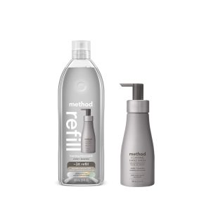 Method foaming hand wash starter set - violet + lavender, 38 fl oz