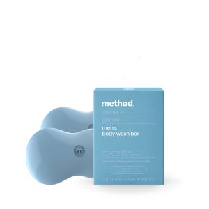 Method bar soap - glacier + granite, 2 bars