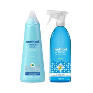 Method spearmint antibacterial bathroom cleaning duo, 52 oz