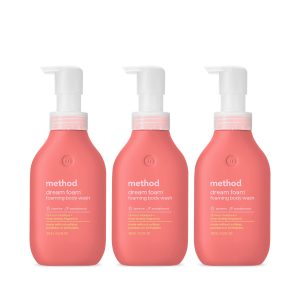 Method dream foam foaming body wash 3-ct bundle, 40.5 oz