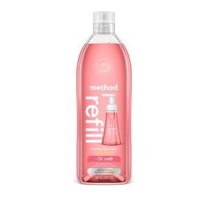 Method foaming hand wash refill - pink grapefruit, 28 fl oz 1