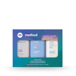 Method travel-sized gift set trio - simply nourish, 10.2 oz