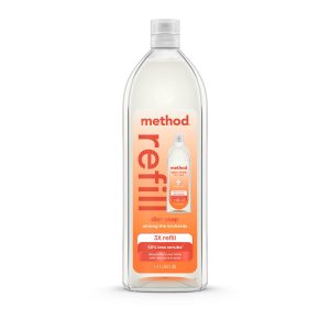 Method super shine liquid dish soap refill - among the orchards, 48 fl oz