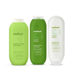 Method shower trio - mindful matcha, 45.5 oz