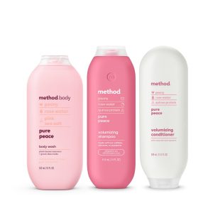 Method shower trio - pure peace, 45.5 oz