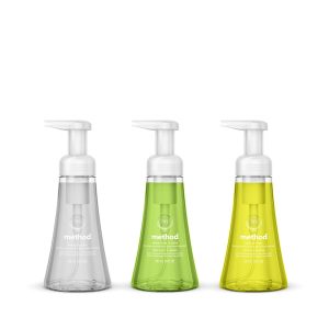Method foaming hand wash variety trio, 30 oz