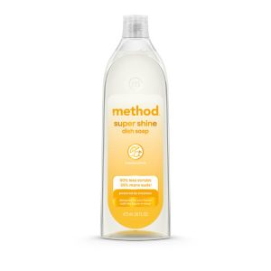 Method super shine liquid dish soap - coastal citron, 16 fl oz