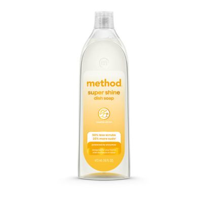Method super shine liquid dish soap - coastal citron, 16 fl oz