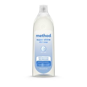 Method super shine liquid dish soap - free + clear, 16 fl oz